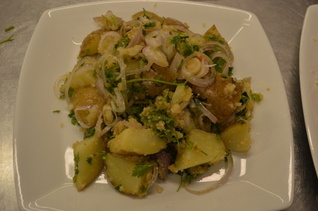 Kartofler med løvstikke