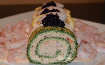 Spinatroulade Med Tun