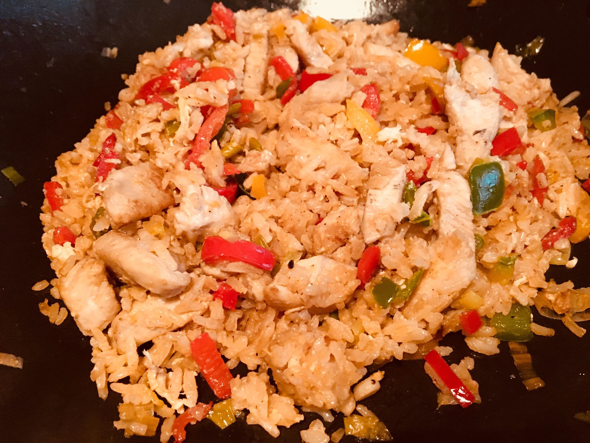 Stegte ris med kylling | Richter-Nielsen´s